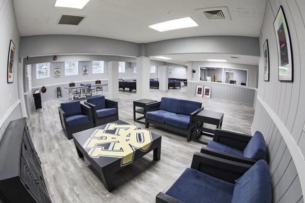 Newly renovated Student Services Lounge