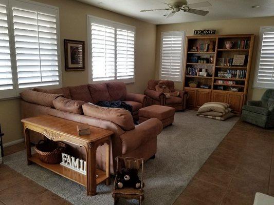 Plantation shutters