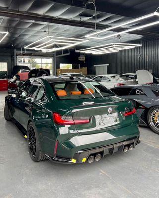 My car in the shop waiting for PPF.