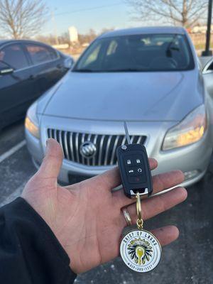 Buick car key fob