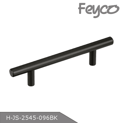 Black Bar Handle by Feyco Hardware