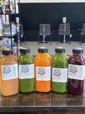 Juice cleanses available.