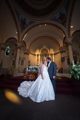 Morehead Bride and Groom