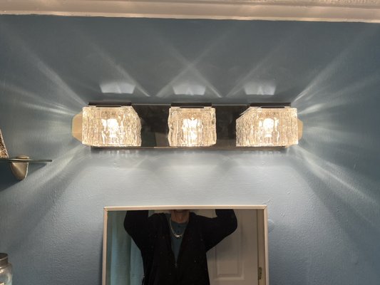 New Vanity Light