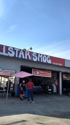 Allstar smog great service