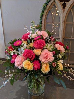 Florist's choice bouquet. Pretty and bright!