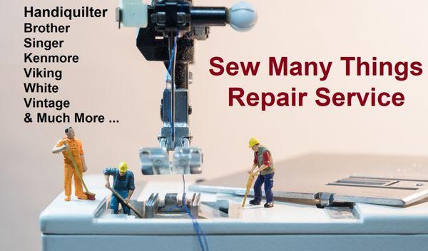 Sewing machine repair center