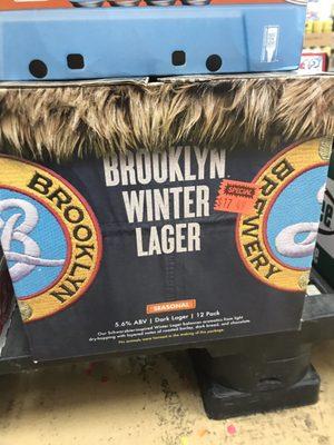 $18 for a Brooklyn 12-pack, same as any grocery store