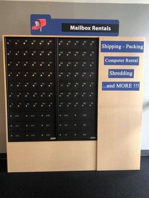 Mailbox Rentals