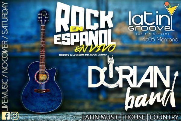 Live band and Dj. Rock en Español and much more!