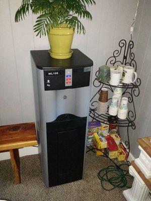 WL 100 Water Purification Cooler.  Go Bottle-less.