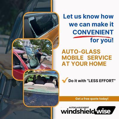 Windshield Replacement 
Auto Glass replacement