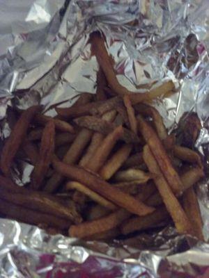 Fresh cut fries