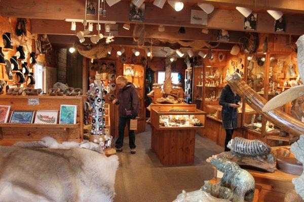 What an incredible assortment of made in Alaska  art, jewelry and more.