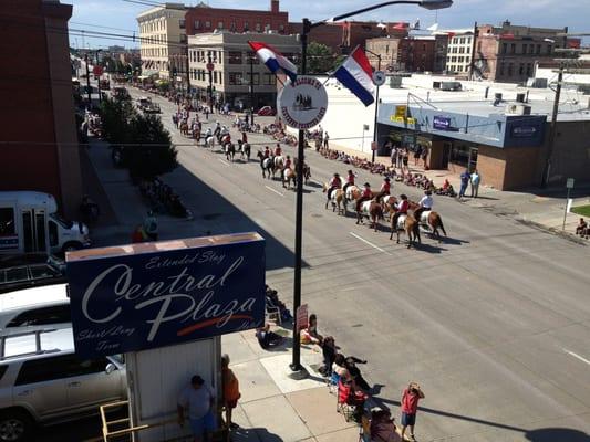 Cheyenne frontier days parade route