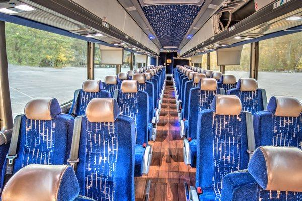 Beautiful 56 passenger motorcoach bus~MCI J4500