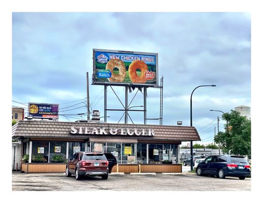 Steak N Egger . 1174 W Cermak Rd, Chicago, IL Open 24/7 Breakfast Lunch Dinner. Steaks Sandwiches Burgers Salads Pancakes etc. Simple. Cool!