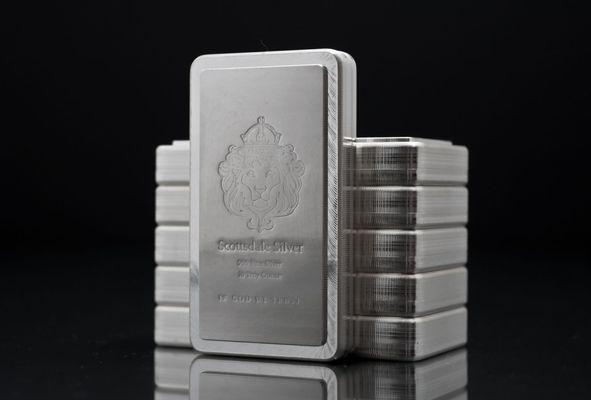 10 ounce Silver bars from the Scottsdale Mint