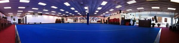 Largest karate training floor in the South!