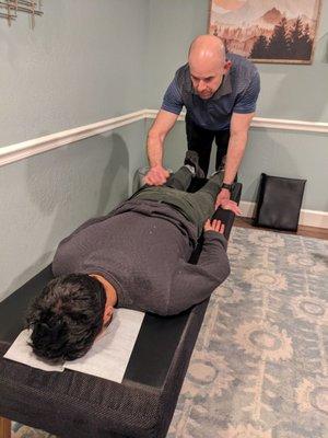 After trying multiple chiropractors, Dr. Amso is the only one my husband continues to go to!