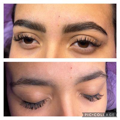 Brow lamination + Tint