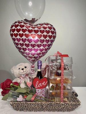 St Valentine's Gift Basket