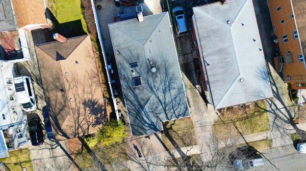 Drone roof inspection