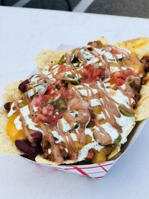 Loaded Brisket Nachos