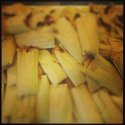 Delicious tamales