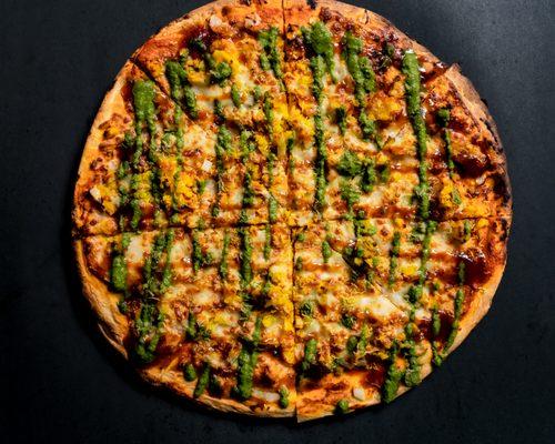 Pav Bhaji Pizza