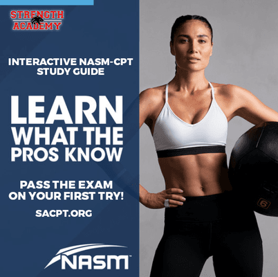 Get Instant Access at sacpt.org/nasm-cpt-study-guide
Study Today, Pass Tomorrow, it's that simple!