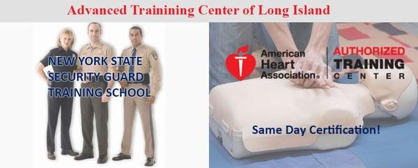 NYS Security Guard Training School & American Heart Association Authorized Training Center CPR Training School