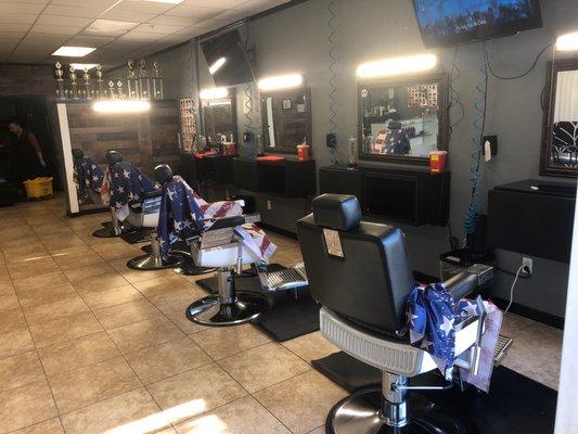 Barbar Chairs come get your haircut