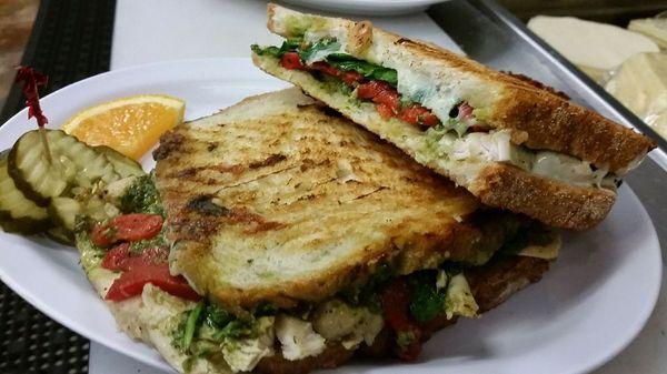 Chicken Pesto Panini