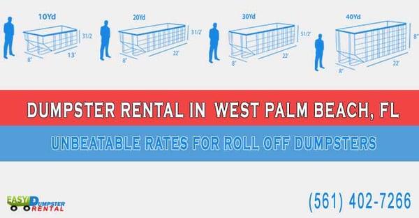 easy-dumpster-rental-west palm beach location