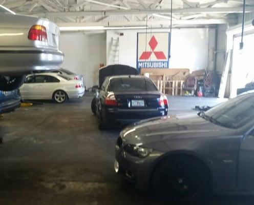 BMW 335i, BMW 540i, Audi A4, BMW 330ci, Benz c300 at Autobahn Automotive