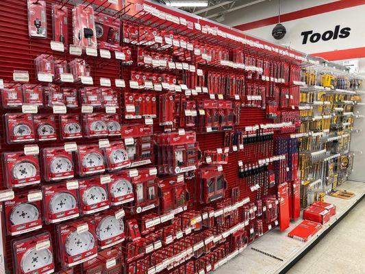 Power Tool Accessory Aisle