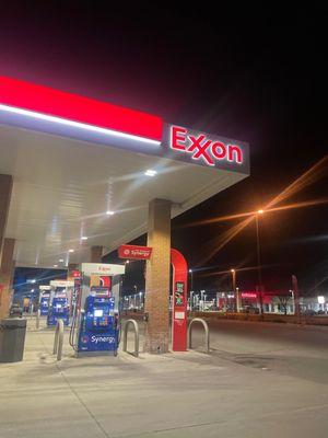 Exxon Gas Station