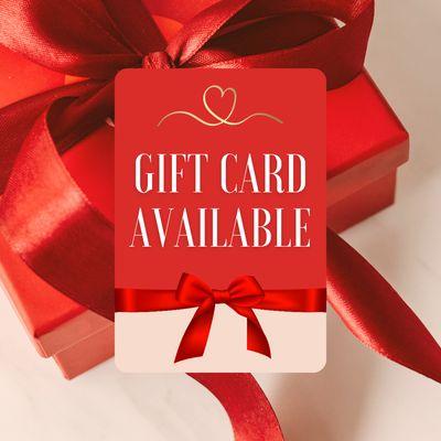 Gift Card Available