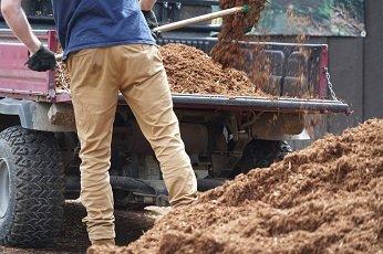 We also provide mulching to keep your soil well nourished for the plants!