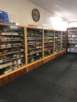 Large selection of cigars