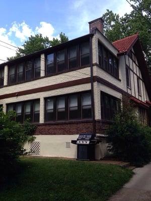 Painted the outside of this nice cottage style home in university city.