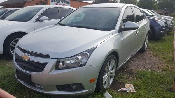 2014 Chevy Cruze Just $200 down! My name is Victor, give me a call at (832)235-0950 for more info