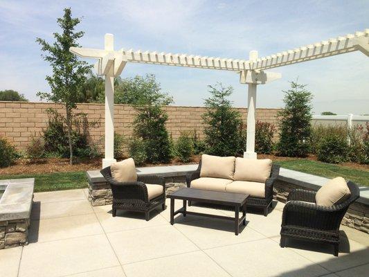 Complete Back Yard Patios!