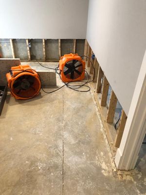 Water Damage in the basement