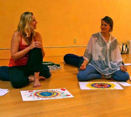 Mandala YogArt workshop with Art 4 All People/Harmonia Institute