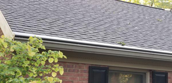 GUTTER HELMET IS DESIGNED TO FIT OVER YOUR EXISTING GUTTER OR WE CAN ADD NEW GUTTERS IF THAT IS WHAT YOU NEED!