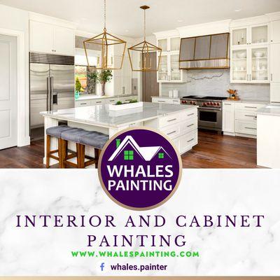 For your interior and cabinet painting.. contact us today