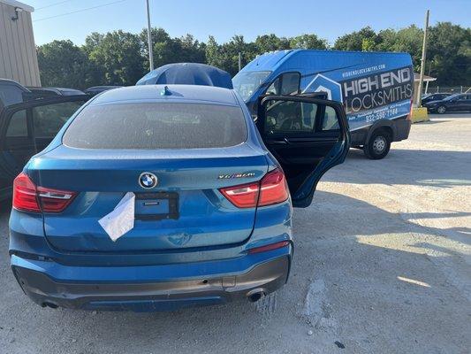 BMW X4 All Keys Lost