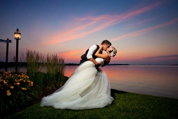 wedding hair and make up on location.